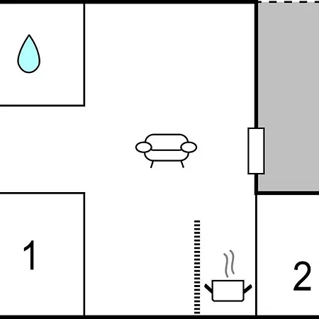 Two-Bedroom Holiday Home In Skibby * Skibby